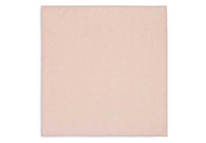 Jollein Cloth Muslin 70x70cm Twinkling Wild Rose (3pack) - Image 3